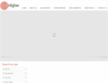 Tablet Screenshot of aimhigher.com